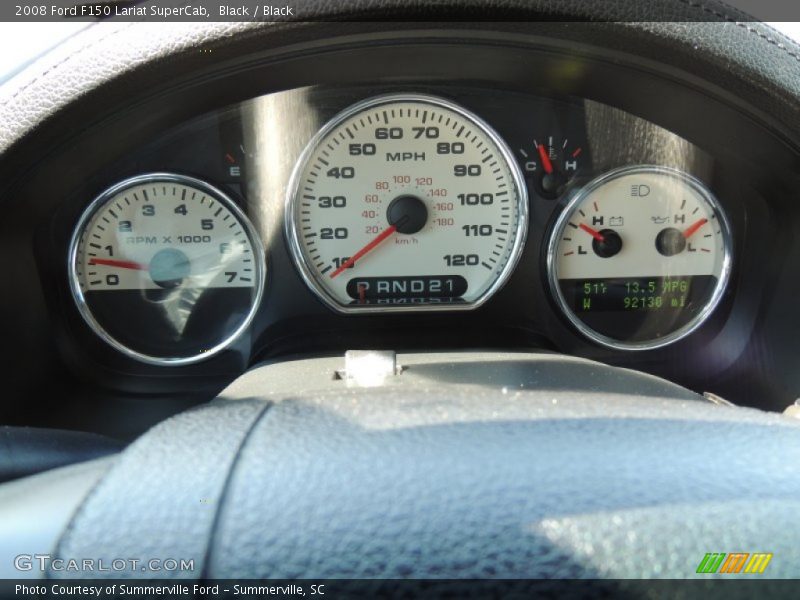  2008 F150 Lariat SuperCab Lariat SuperCab Gauges