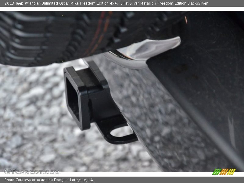 Billet Silver Metallic / Freedom Edition Black/Silver 2013 Jeep Wrangler Unlimited Oscar Mike Freedom Edition 4x4