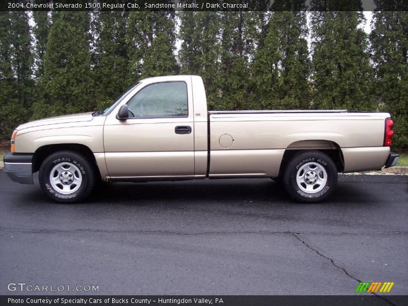 Sandstone Metallic / Dark Charcoal 2004 Chevrolet Silverado 1500 Regular Cab