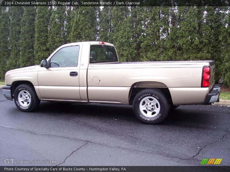 Sandstone Metallic / Dark Charcoal 2004 Chevrolet Silverado 1500 Regular Cab