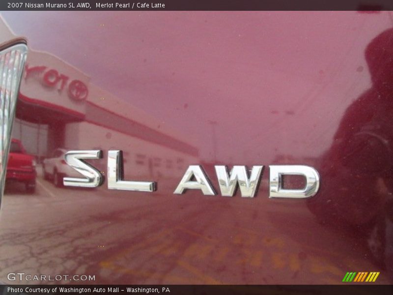Merlot Pearl / Cafe Latte 2007 Nissan Murano SL AWD