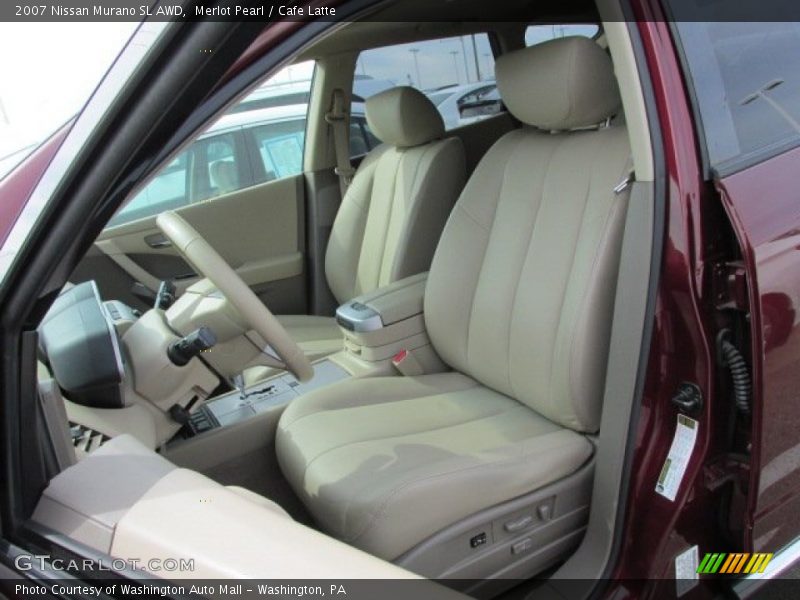 Merlot Pearl / Cafe Latte 2007 Nissan Murano SL AWD