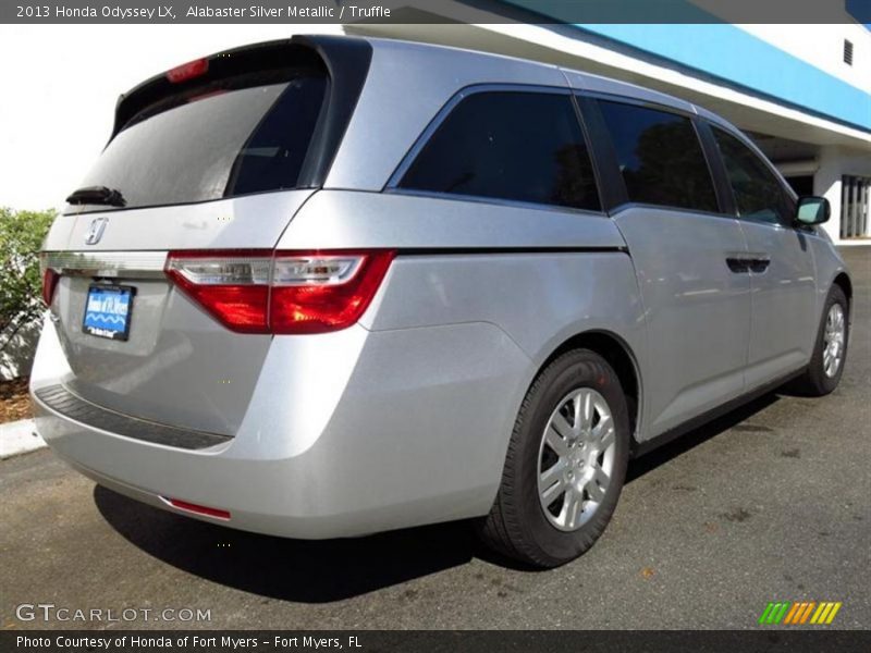 Alabaster Silver Metallic / Truffle 2013 Honda Odyssey LX