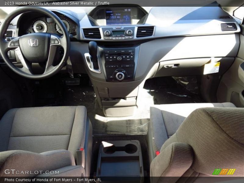 Alabaster Silver Metallic / Truffle 2013 Honda Odyssey LX