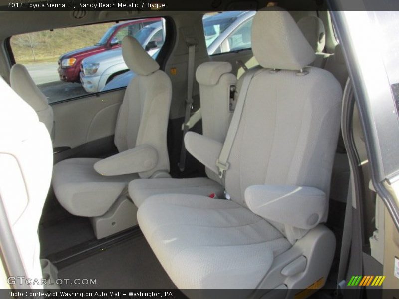 Sandy Beach Metallic / Bisque 2012 Toyota Sienna LE
