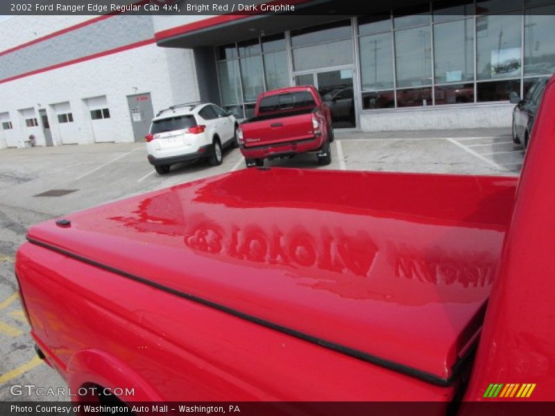 Bright Red / Dark Graphite 2002 Ford Ranger Edge Regular Cab 4x4