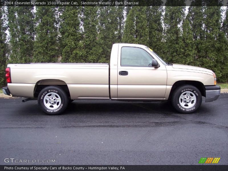 Sandstone Metallic / Dark Charcoal 2004 Chevrolet Silverado 1500 Regular Cab