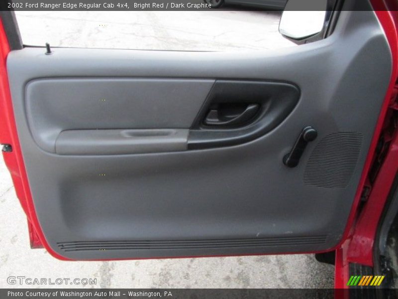 Bright Red / Dark Graphite 2002 Ford Ranger Edge Regular Cab 4x4