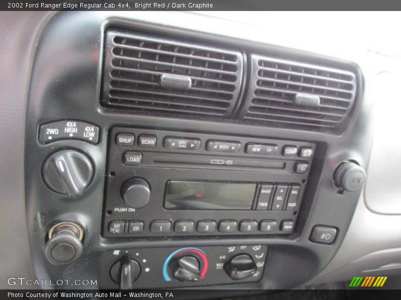 Bright Red / Dark Graphite 2002 Ford Ranger Edge Regular Cab 4x4