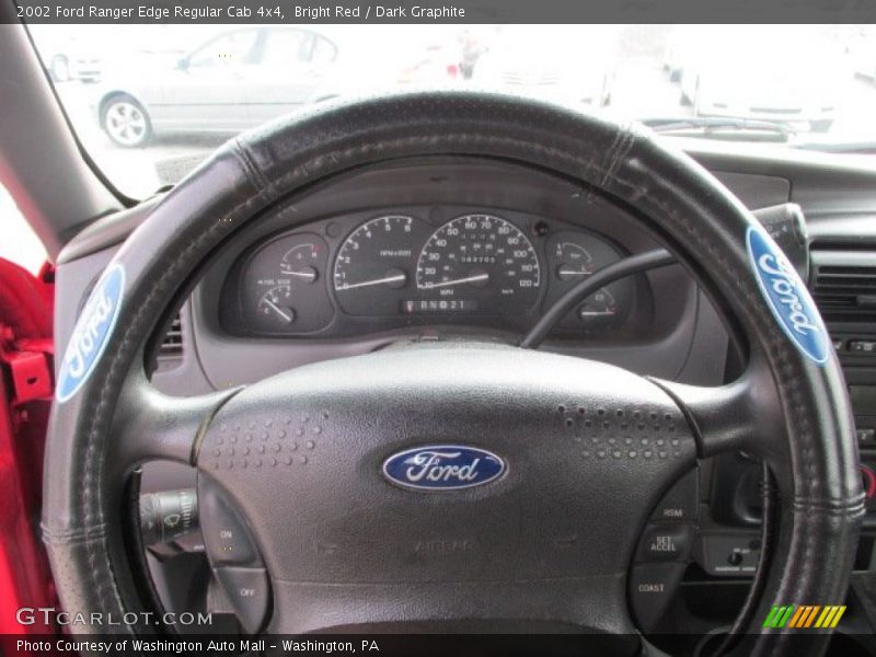 Bright Red / Dark Graphite 2002 Ford Ranger Edge Regular Cab 4x4