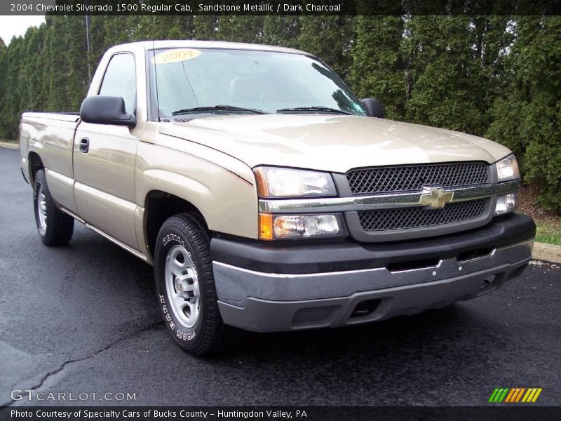 Sandstone Metallic / Dark Charcoal 2004 Chevrolet Silverado 1500 Regular Cab