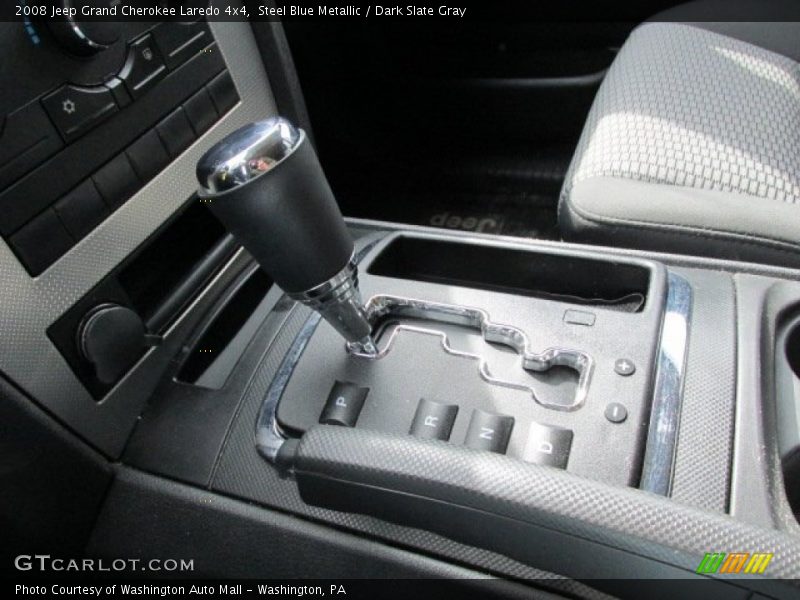 Steel Blue Metallic / Dark Slate Gray 2008 Jeep Grand Cherokee Laredo 4x4