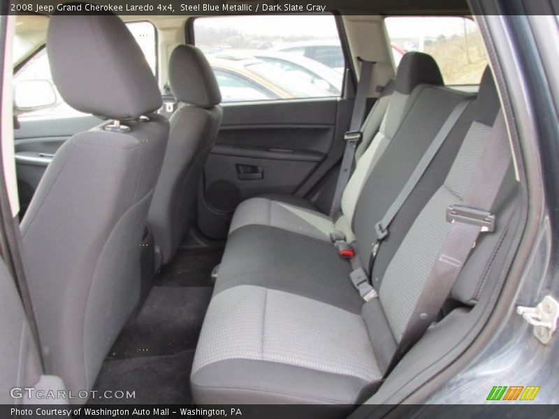 Steel Blue Metallic / Dark Slate Gray 2008 Jeep Grand Cherokee Laredo 4x4
