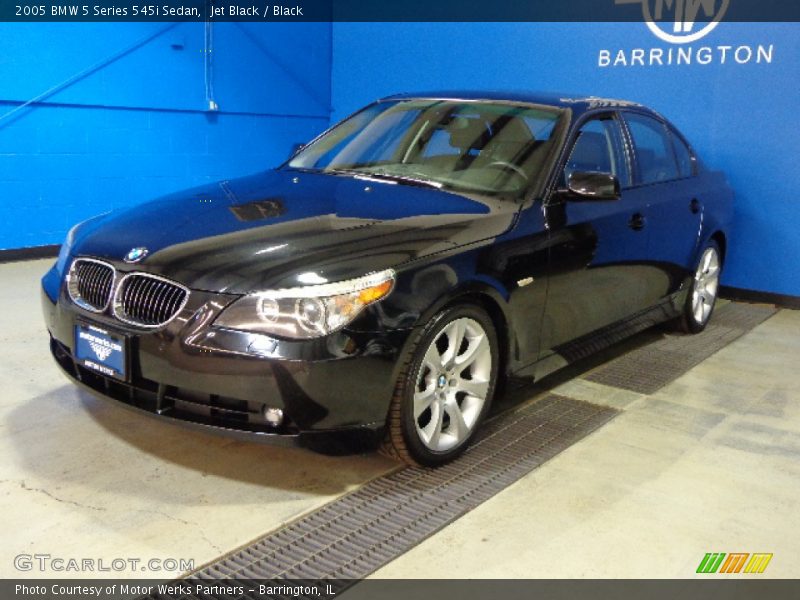 Jet Black / Black 2005 BMW 5 Series 545i Sedan