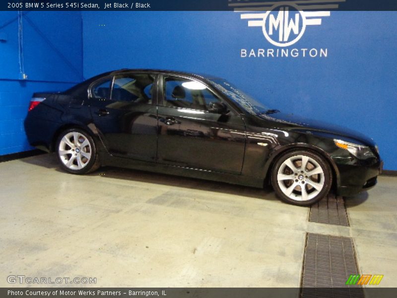 Jet Black / Black 2005 BMW 5 Series 545i Sedan