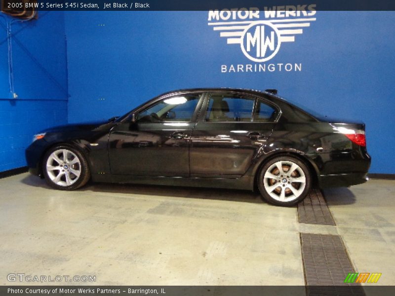 Jet Black / Black 2005 BMW 5 Series 545i Sedan