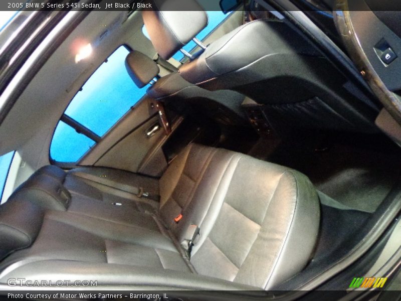 Jet Black / Black 2005 BMW 5 Series 545i Sedan