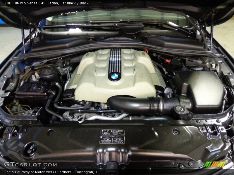 Jet Black / Black 2005 BMW 5 Series 545i Sedan