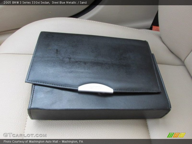 Steel Blue Metallic / Sand 2005 BMW 3 Series 330xi Sedan