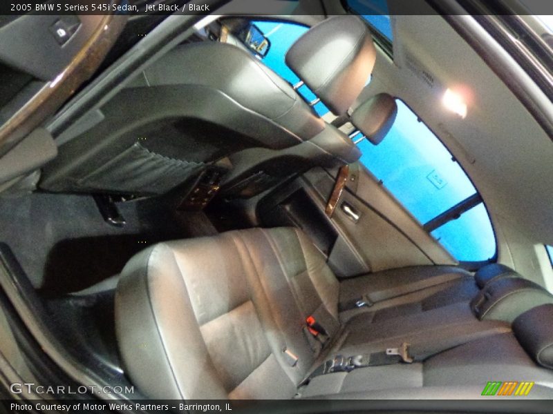 Jet Black / Black 2005 BMW 5 Series 545i Sedan