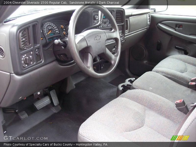 Sandstone Metallic / Dark Charcoal 2004 Chevrolet Silverado 1500 Regular Cab