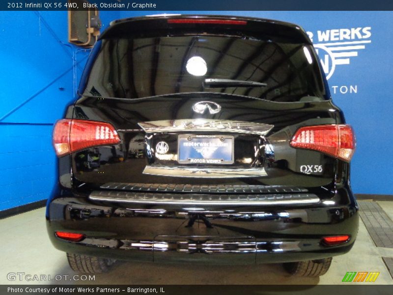 Black Obsidian / Graphite 2012 Infiniti QX 56 4WD