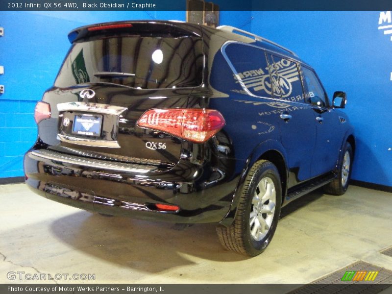 Black Obsidian / Graphite 2012 Infiniti QX 56 4WD
