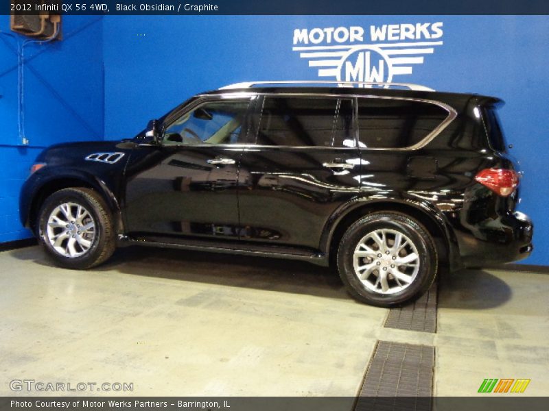 Black Obsidian / Graphite 2012 Infiniti QX 56 4WD