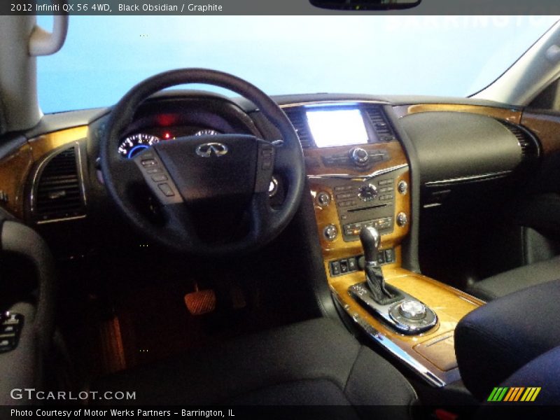 Black Obsidian / Graphite 2012 Infiniti QX 56 4WD