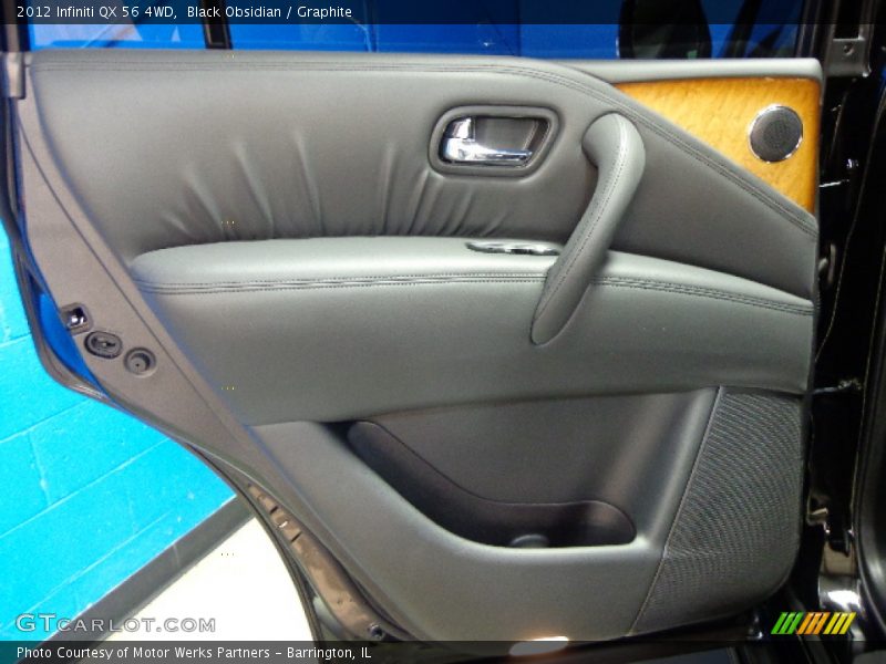 Black Obsidian / Graphite 2012 Infiniti QX 56 4WD