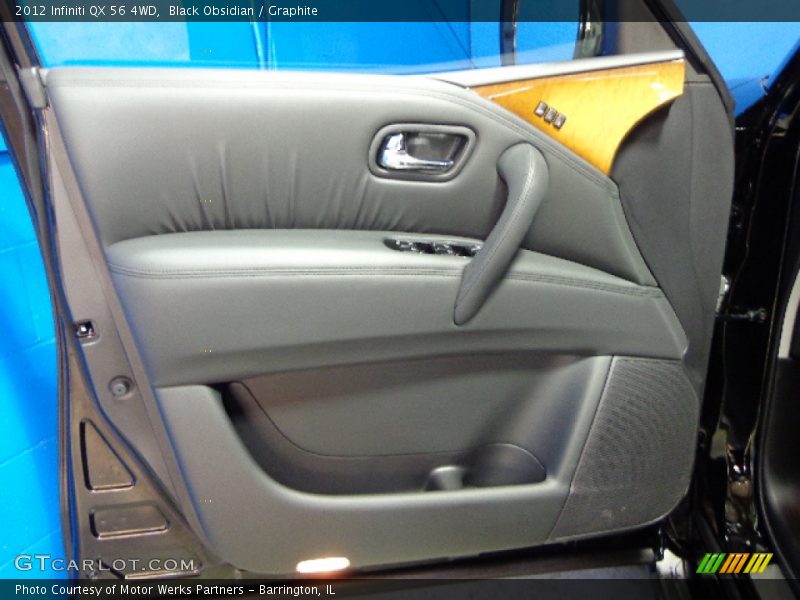 Black Obsidian / Graphite 2012 Infiniti QX 56 4WD