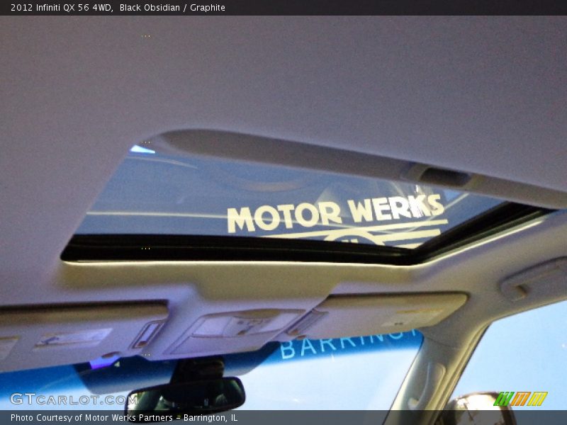 Black Obsidian / Graphite 2012 Infiniti QX 56 4WD