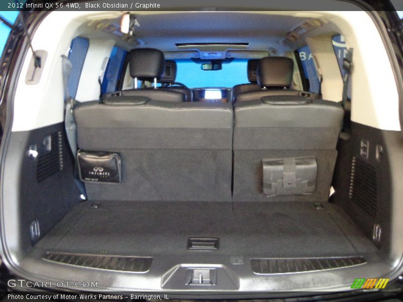 Black Obsidian / Graphite 2012 Infiniti QX 56 4WD
