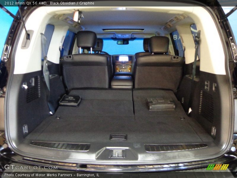 Black Obsidian / Graphite 2012 Infiniti QX 56 4WD