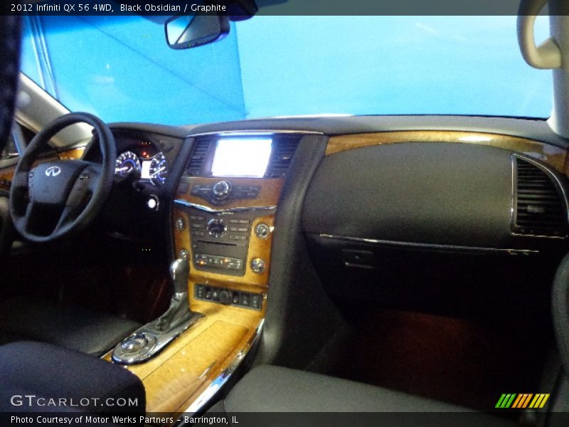 Black Obsidian / Graphite 2012 Infiniti QX 56 4WD