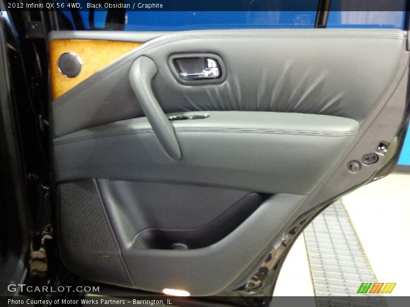 Black Obsidian / Graphite 2012 Infiniti QX 56 4WD