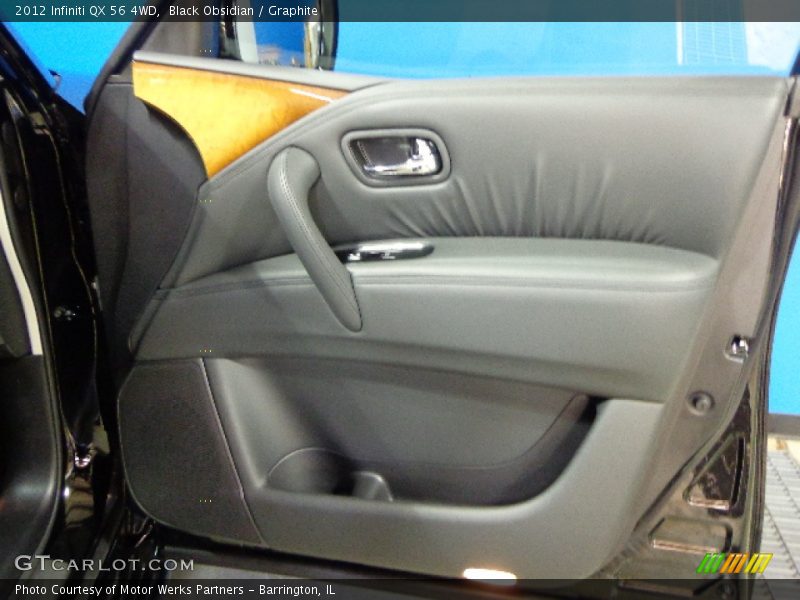 Black Obsidian / Graphite 2012 Infiniti QX 56 4WD