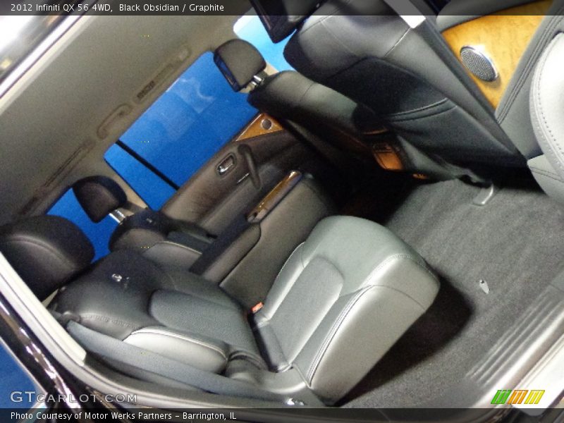Black Obsidian / Graphite 2012 Infiniti QX 56 4WD