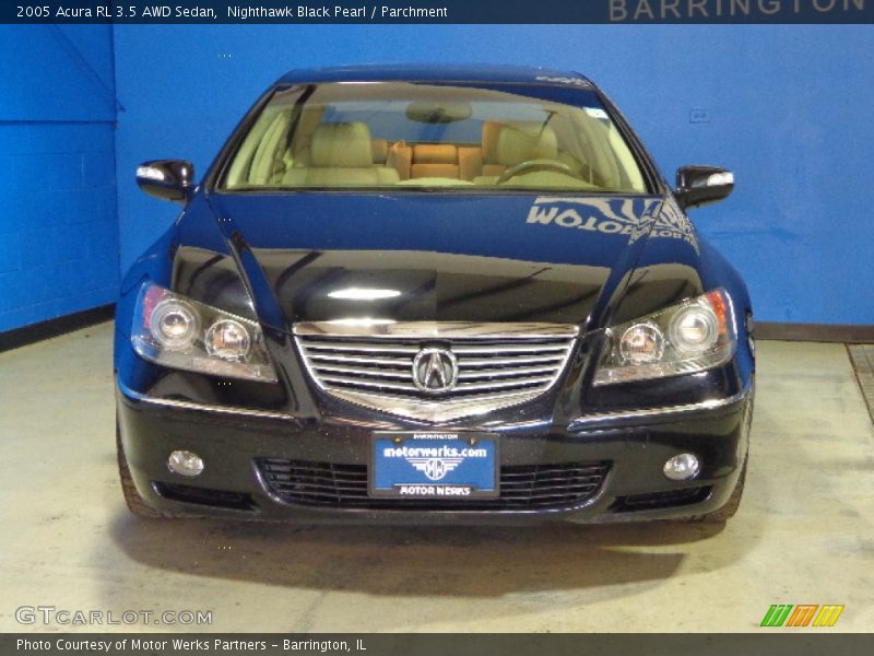 Nighthawk Black Pearl / Parchment 2005 Acura RL 3.5 AWD Sedan