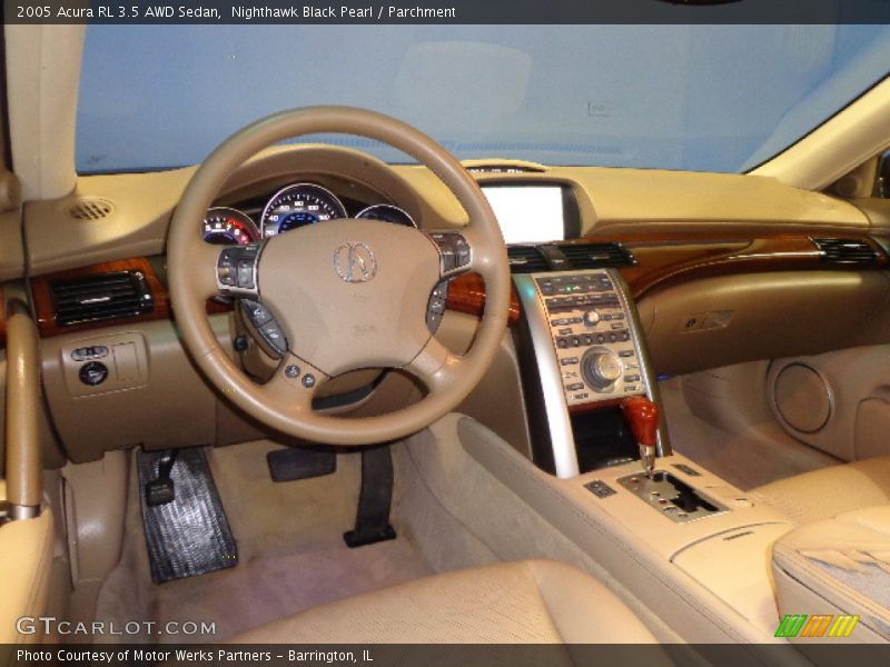Parchment Interior - 2005 RL 3.5 AWD Sedan 