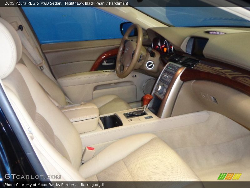 Nighthawk Black Pearl / Parchment 2005 Acura RL 3.5 AWD Sedan