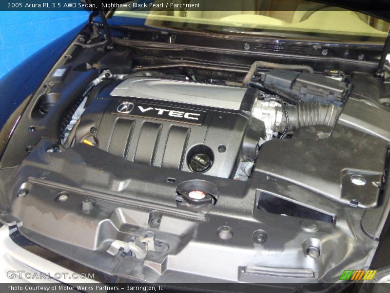  2005 RL 3.5 AWD Sedan Engine - 3.5 Liter SOHC 24-Valve VTEC V6