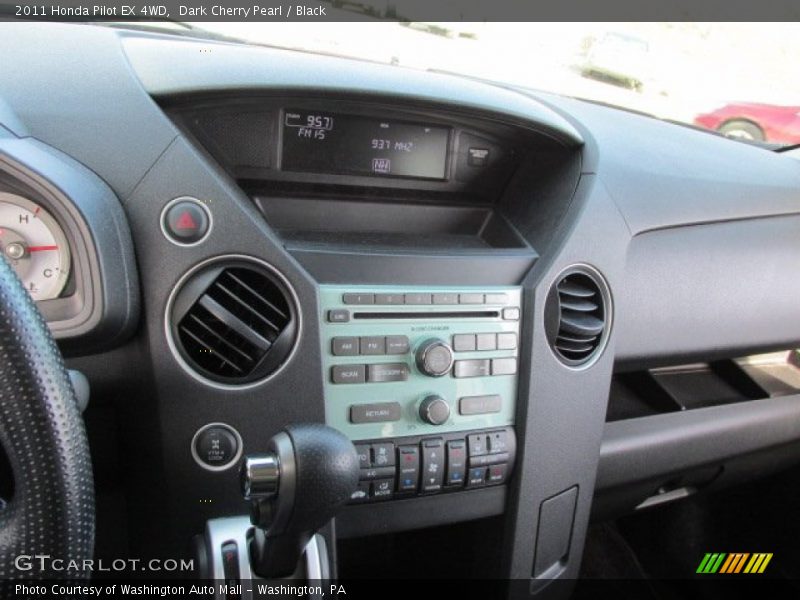 Dark Cherry Pearl / Black 2011 Honda Pilot EX 4WD