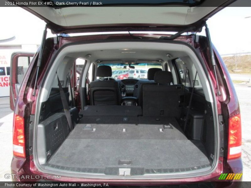 Dark Cherry Pearl / Black 2011 Honda Pilot EX 4WD
