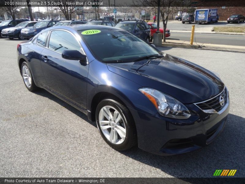 Navy Blue / Charcoal 2010 Nissan Altima 2.5 S Coupe