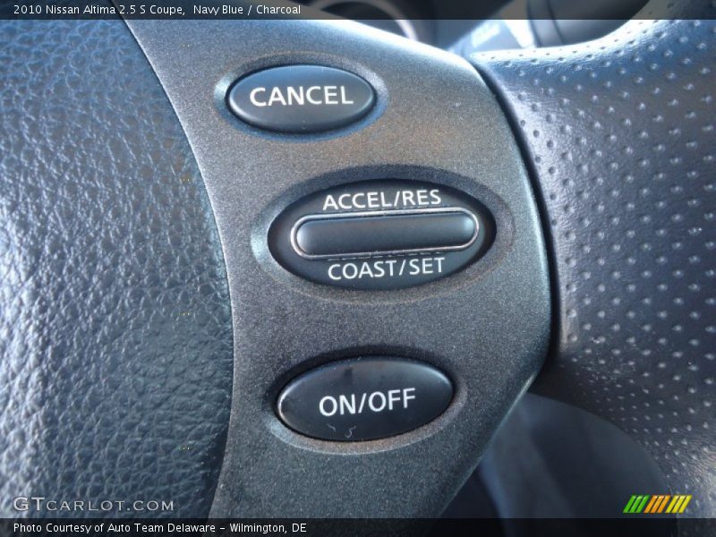 Navy Blue / Charcoal 2010 Nissan Altima 2.5 S Coupe