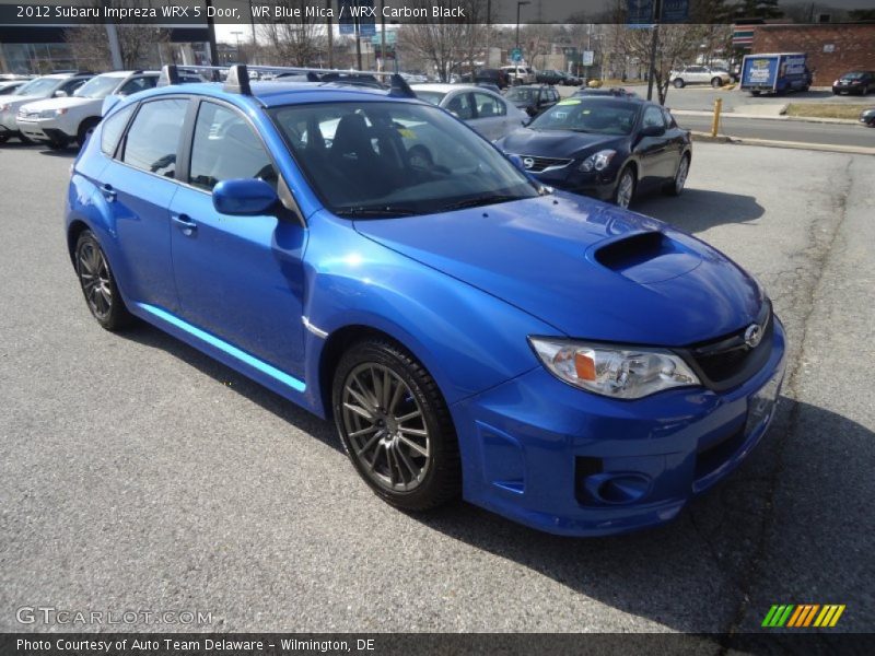 Front 3/4 View of 2012 Impreza WRX 5 Door
