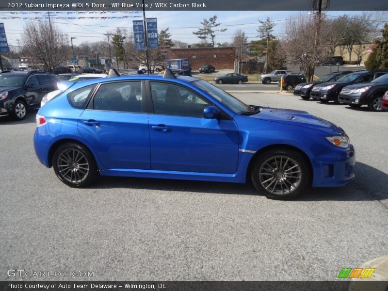 WR Blue Mica / WRX Carbon Black 2012 Subaru Impreza WRX 5 Door