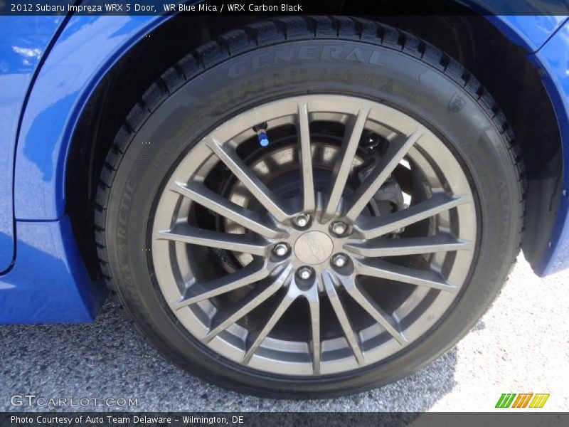  2012 Impreza WRX 5 Door Wheel