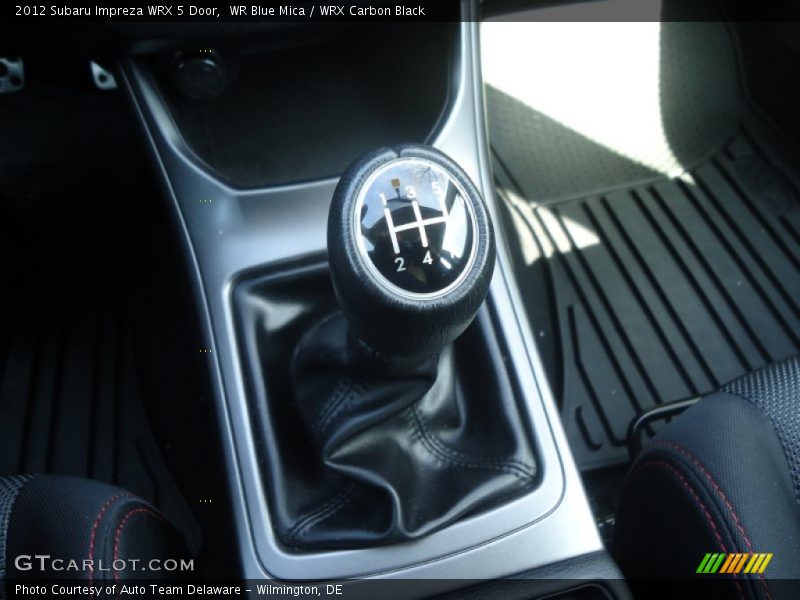  2012 Impreza WRX 5 Door 5 Speed Manual Shifter